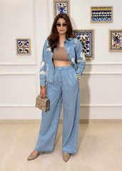Sky Breeze Denim Set