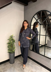 Indigo Bandani Co-ord Set