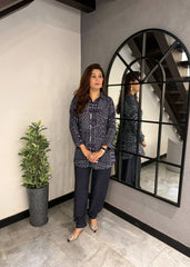 Indigo Bandani Co-ord Set