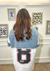 Denim Tunic Hybrid 8 (White)