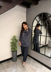 Indigo Bandani Co-ord Set