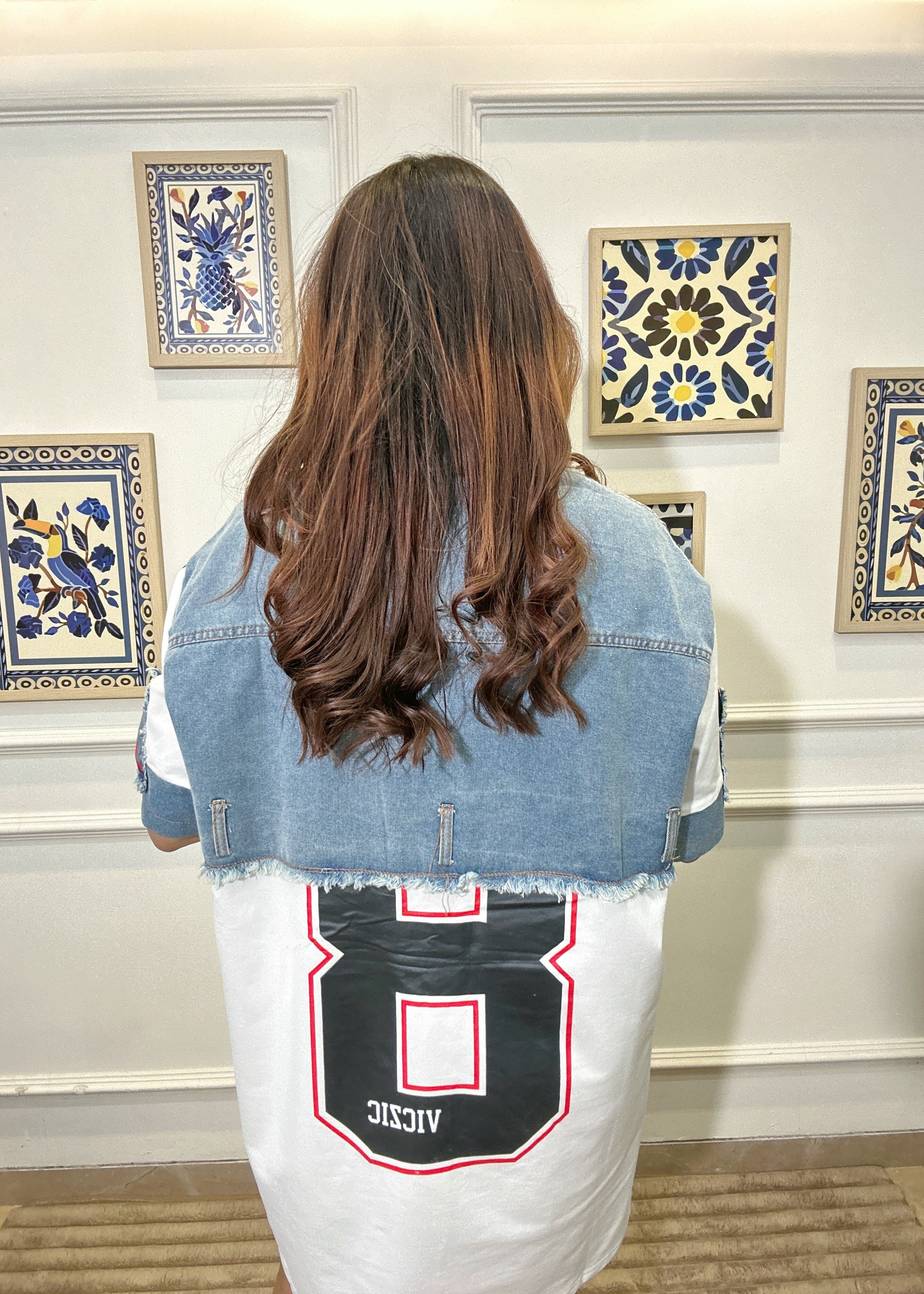 Denim Tunic Hybrid 8 (White)
