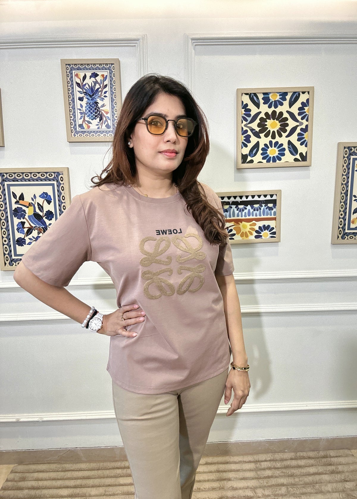 Loewe Trendy T-Shirt (Earthy Brown)
