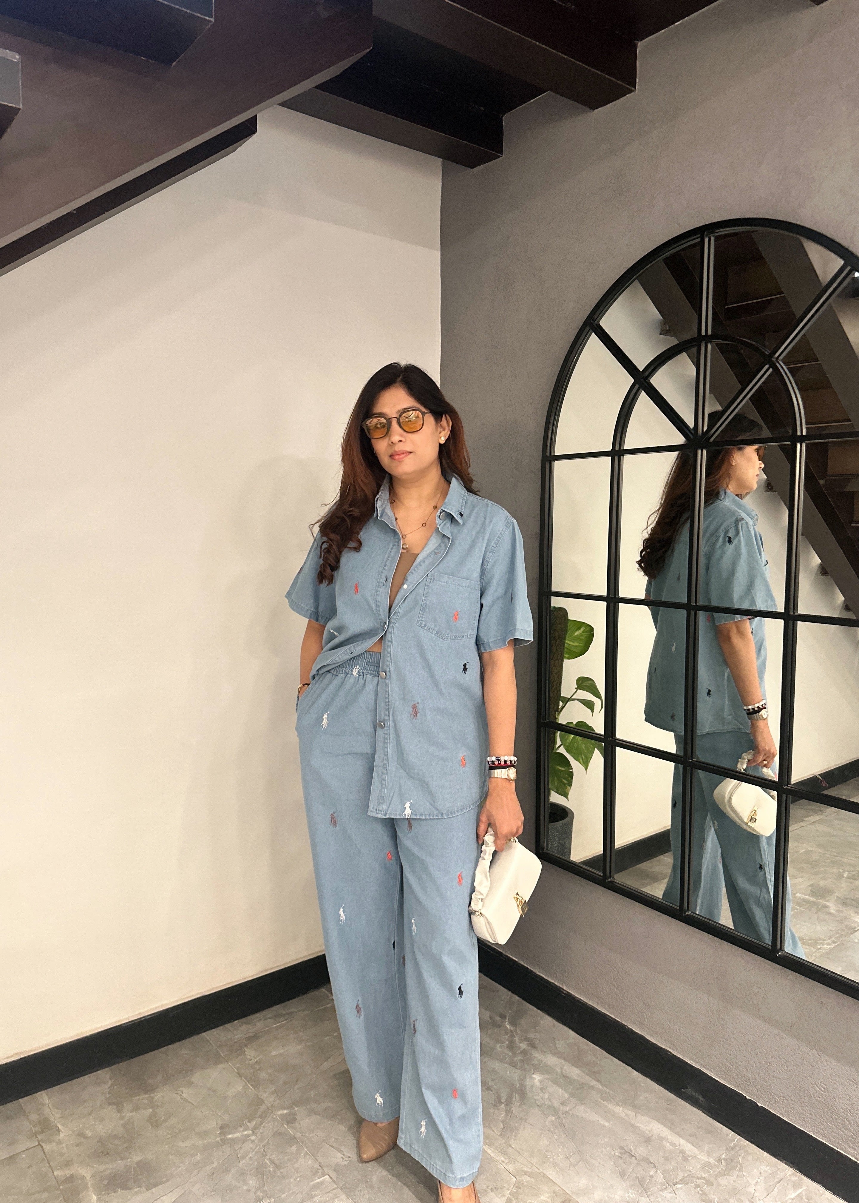 The Polo Icon Chambray Co-ord