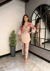 Blush Floral Co-ord Set