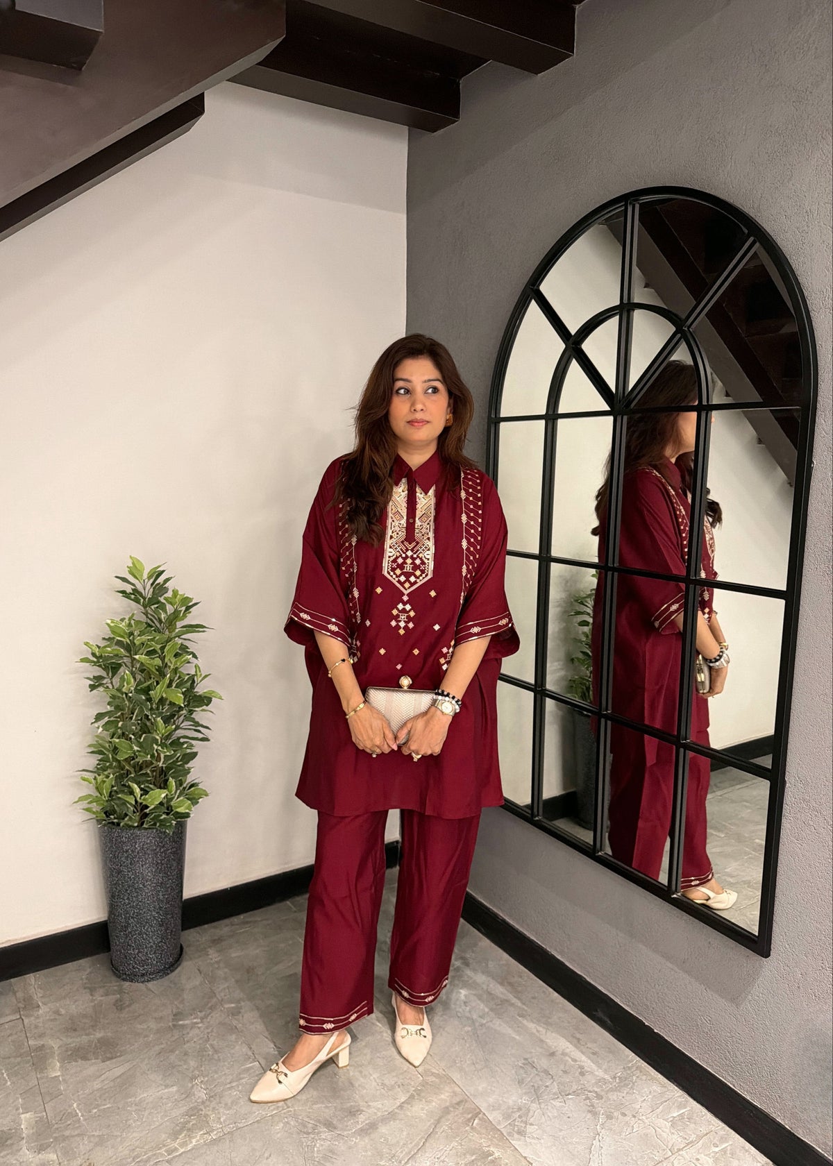 Crimson Grace Co-ord Set