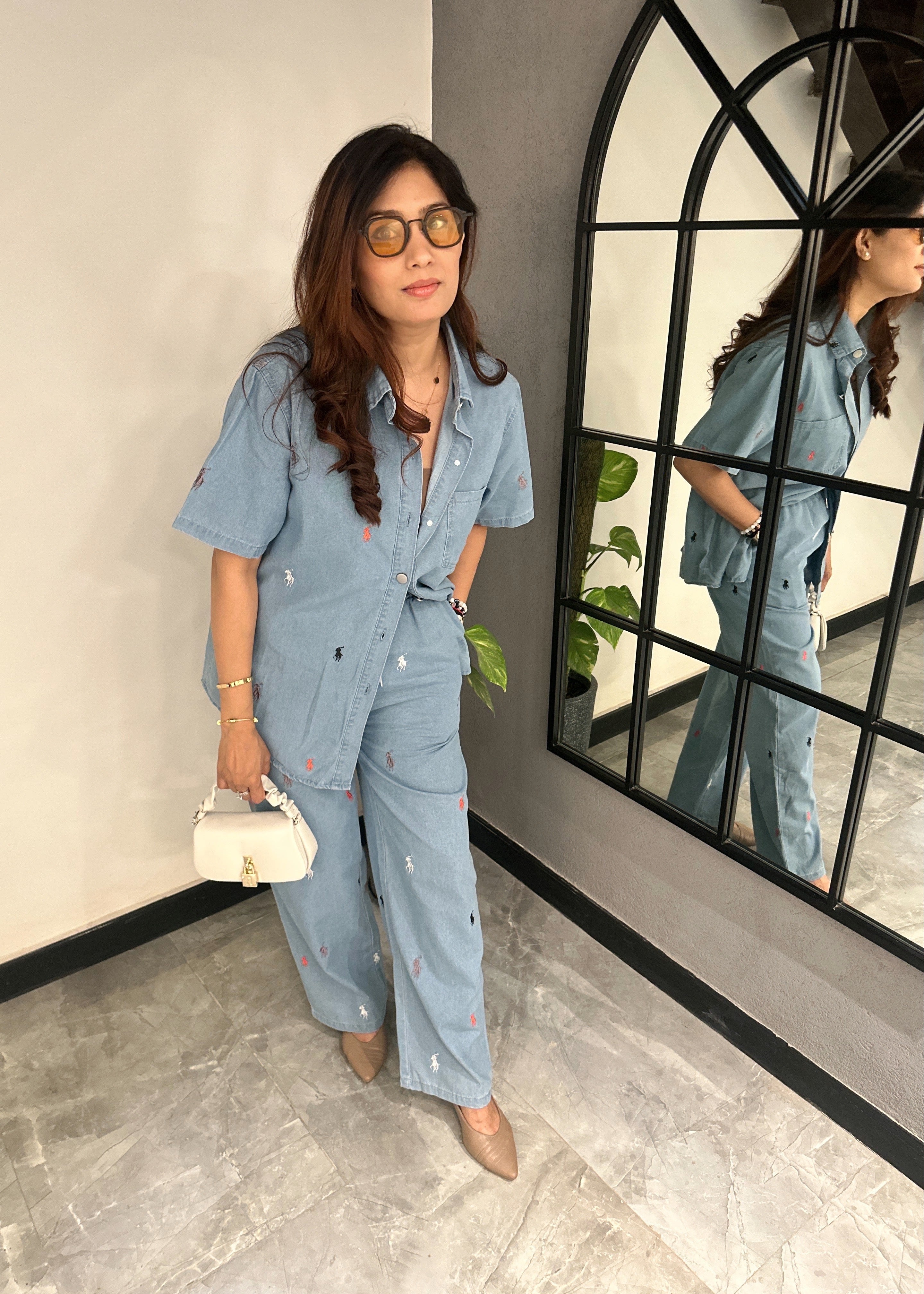 The Polo Icon Chambray Co-ord