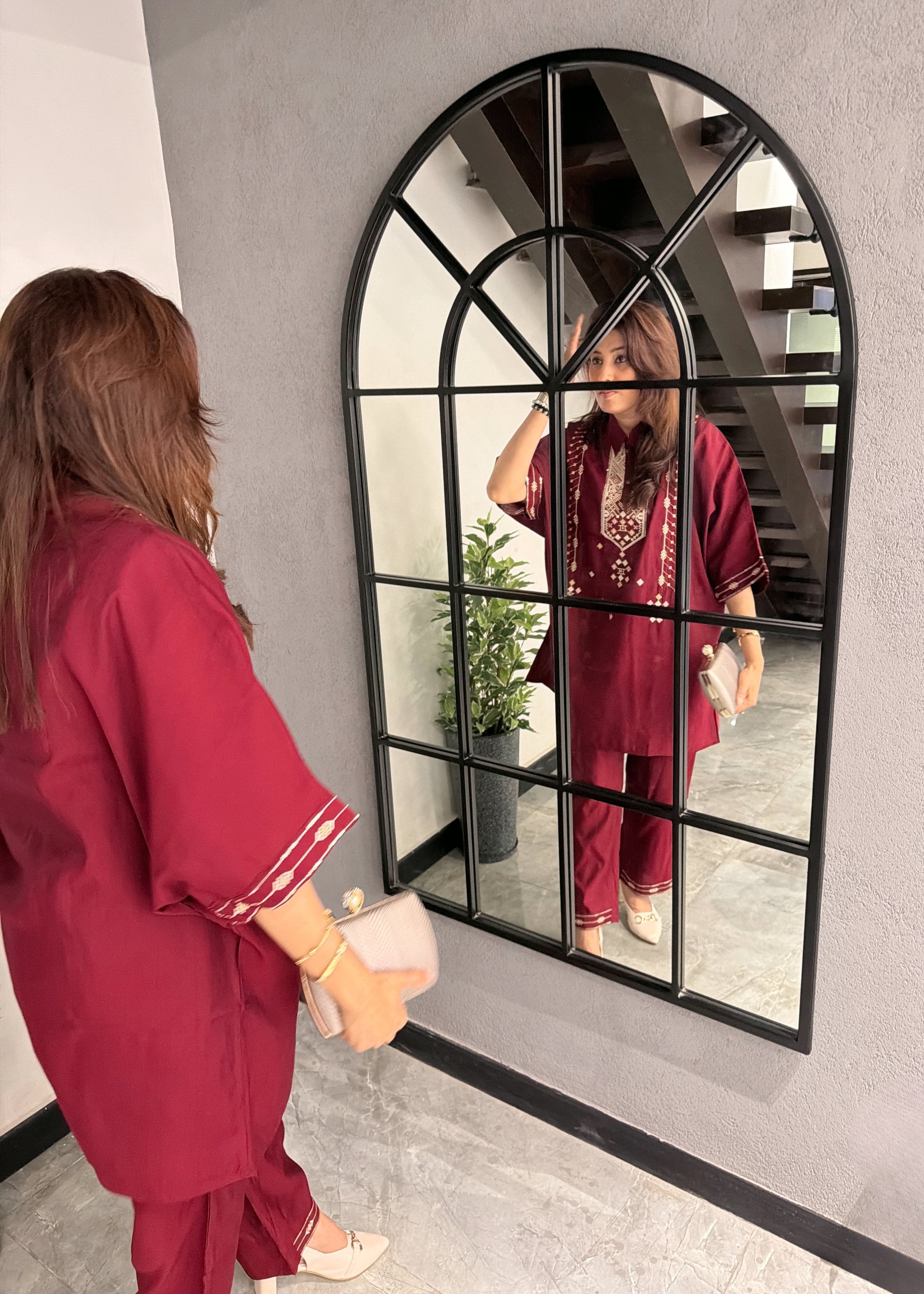 Crimson Grace Co-ord Set