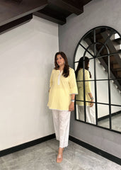 Sunshine Strip Kurta Set