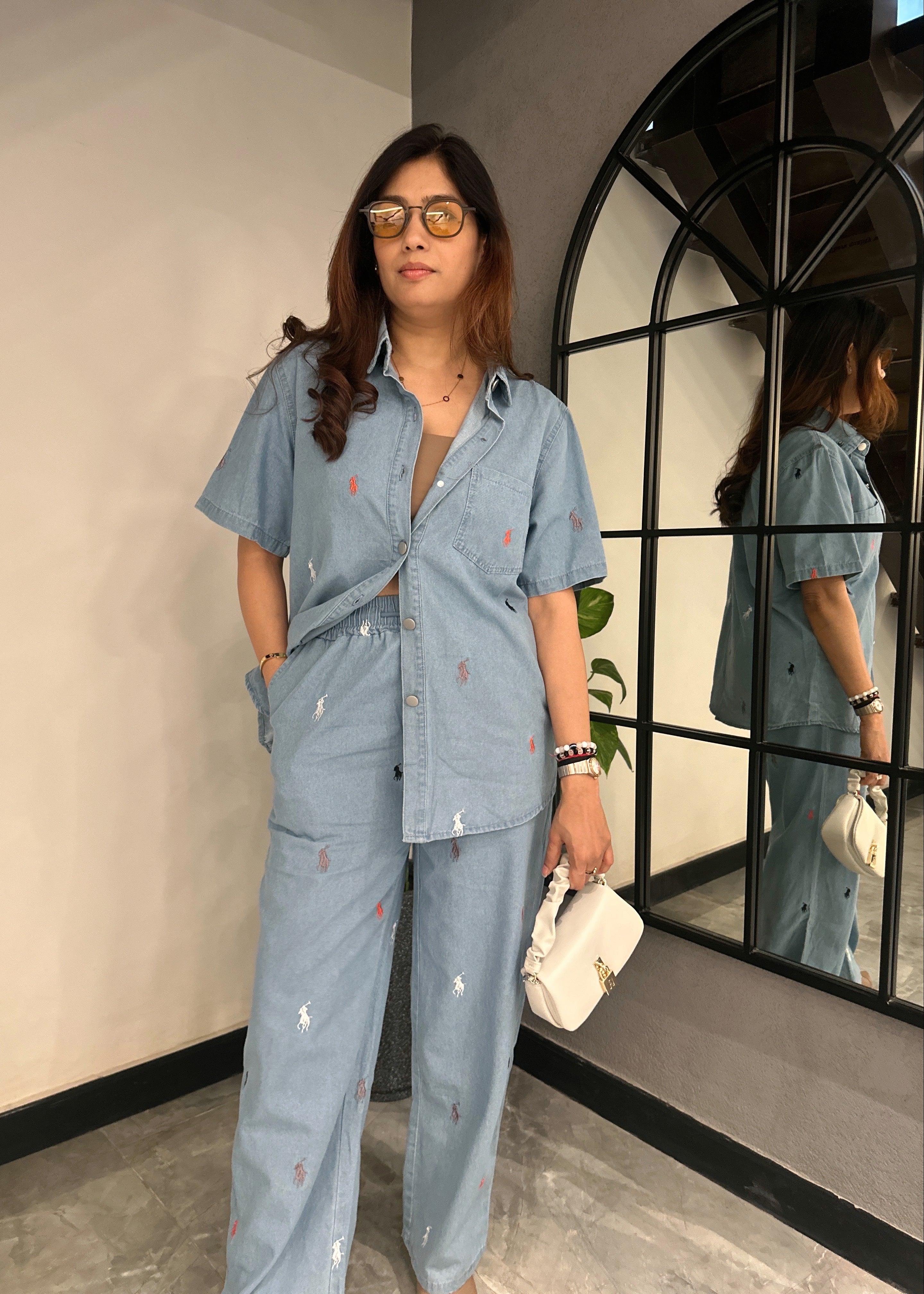 The Polo Icon Chambray Co-ord